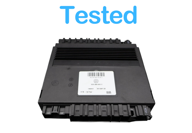 Load image into Gallery viewer, 06-13 Bentley Continental Flying Spur Rear Seat Control Module 3D0959860C OEM