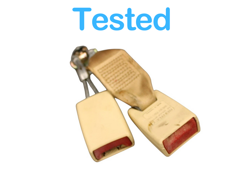 Load image into Gallery viewer, 06-13 Bentley Continental Flying Spur Rear Center Seat Belt Seatbelt Buckle Oem