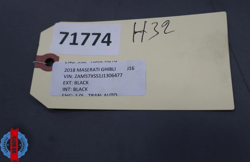 Load image into Gallery viewer, 17-22 Maserati Ghibli M157 Front Right Seat Headrest Head Rest 673009481 OEM