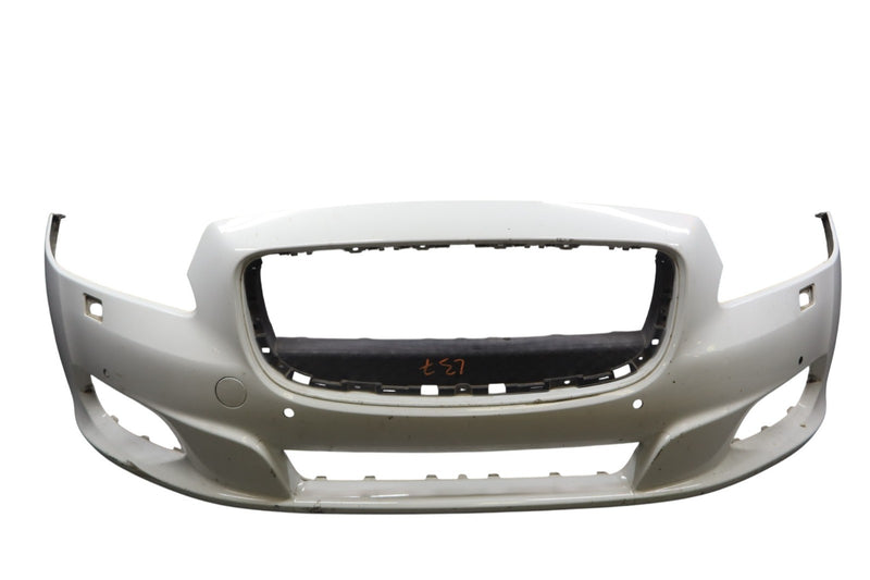 Load image into Gallery viewer, 10-15 Jaguar X351 XJ XJL XJR Front Bumper Cover Panel Assembly White Oem