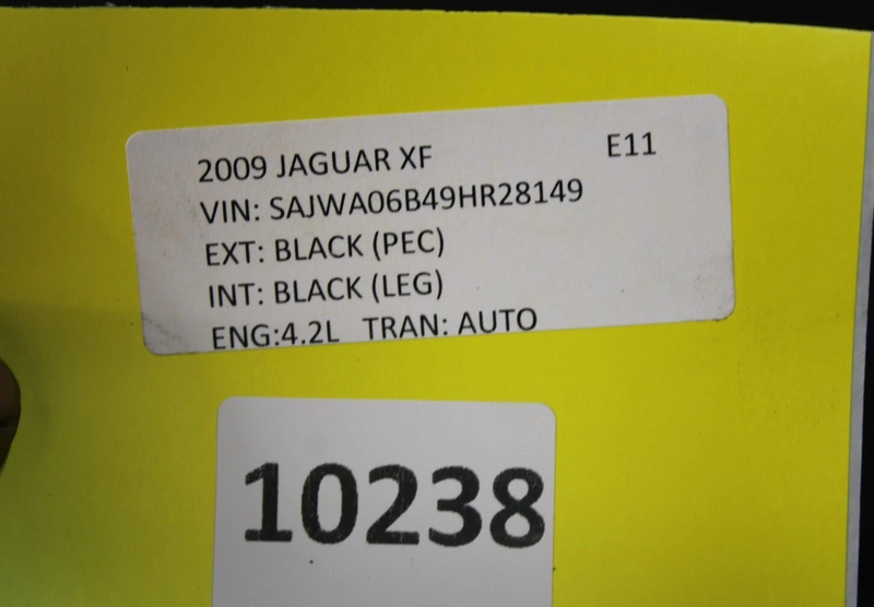 Load image into Gallery viewer, 09-11 Jaguar XF Upper Radiator Core Reinforcement Bracket Support 9X238A297 Oem