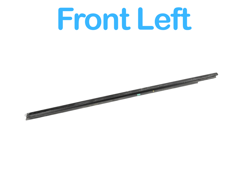 Load image into Gallery viewer, 14-20 Maserati Quattroporte Front Left Door Window Belt Molding 6701554040 Oem