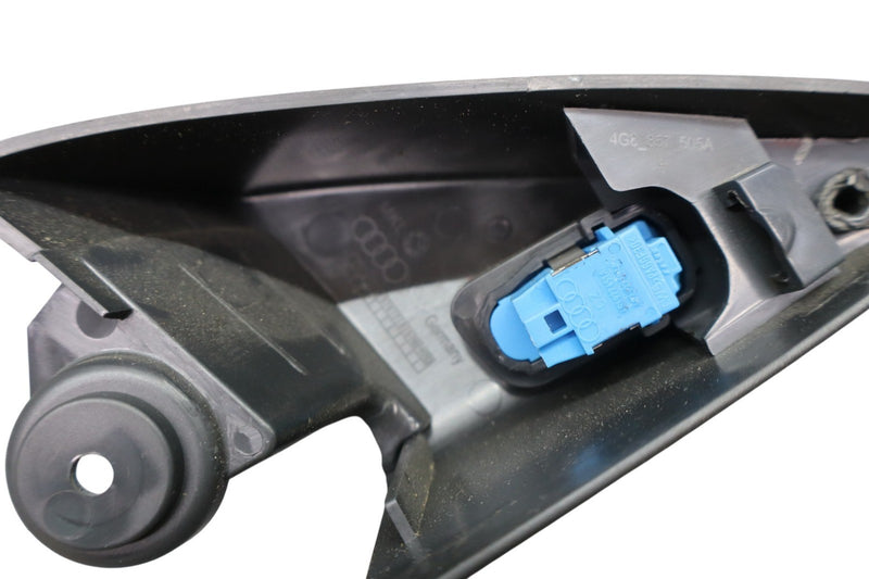 Load image into Gallery viewer, 12-18 Audi A7 Quattro Front Left Side Door Window Corner Trim W/ Switch Oem