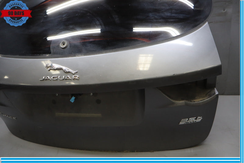 Load image into Gallery viewer, 17-20 Jaguar X761 F-Pace Rear Trunk Lid Liftgate Tailgate Hatch Shell Gray Oem