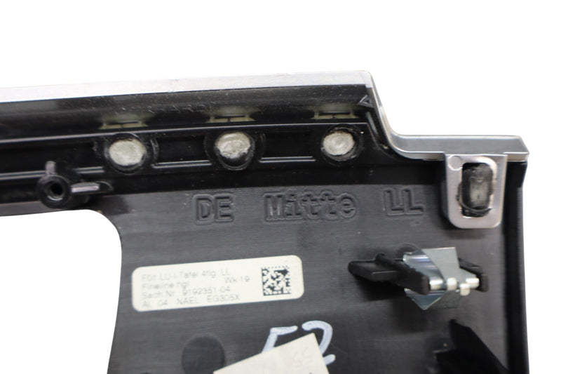 Load image into Gallery viewer, 09-15 BMW 740i 740Li 750i 750Li Front Dashboard Center Wood Trim Panel Oem