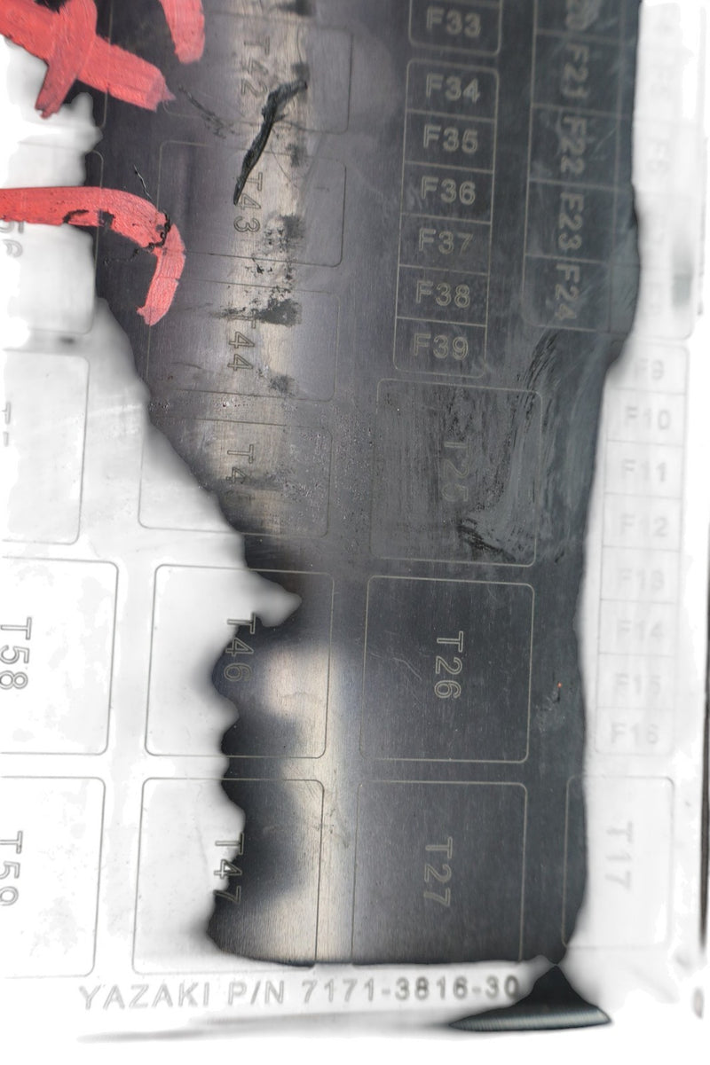 Load image into Gallery viewer, 14-19 Maserati Ghibli S 3.0L V6 Front Fuse Relay Box Cover Trim Lid Oem