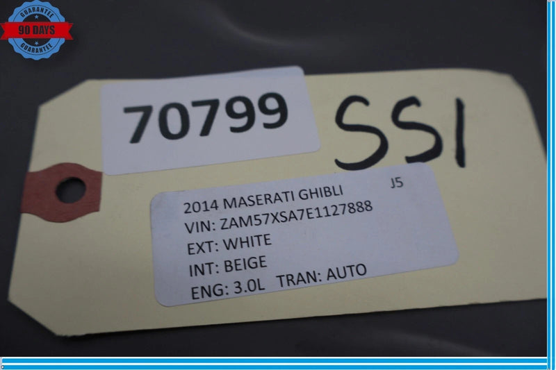 Load image into Gallery viewer, 14-20 Maserati Ghibli M157 Right Side Skirt Rocker Panel Molding 6700288400 OEM