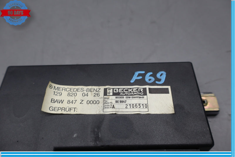 Load image into Gallery viewer, 90-95 Mercedes R129 300SL 500SL Anti Theft Key Alarm Control Module Oem