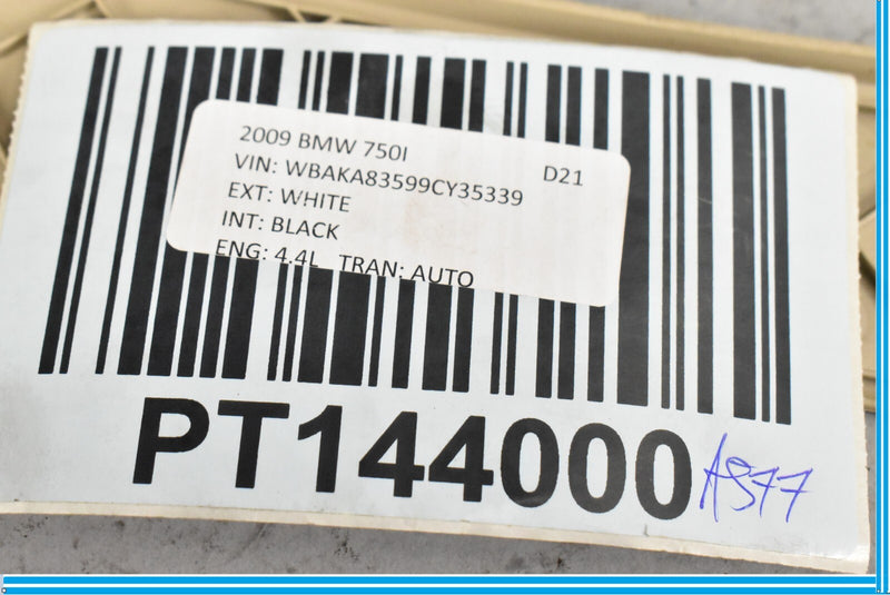 Load image into Gallery viewer, 09-12 BMW 750i 750Li F02 F01 Front Left Driver Lower Seat Cover Trim Panel Oem