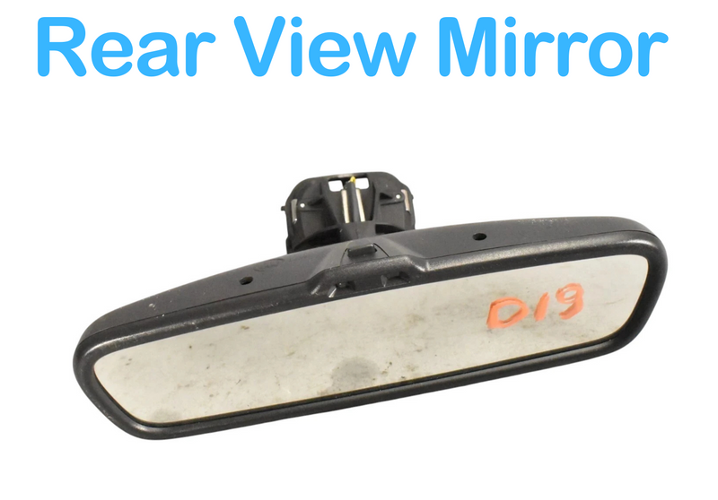 Load image into Gallery viewer, 03-09 Bentley Continental Interior Rear View Mirror Black 3W8857511D Oem
