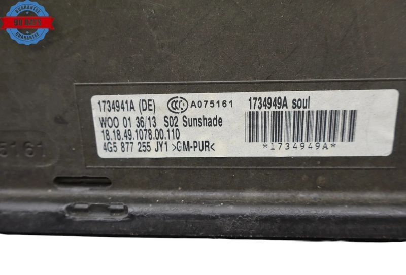 Load image into Gallery viewer, 12-18 Audi A6 Sun Roof Sunroof Shade Cover Overhead Panel 4G5877255 Oem