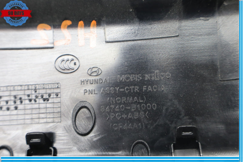 Load image into Gallery viewer, 15-20 Hyundai Genesis AC Heater Climate Control Temperature Center Bezel Oem