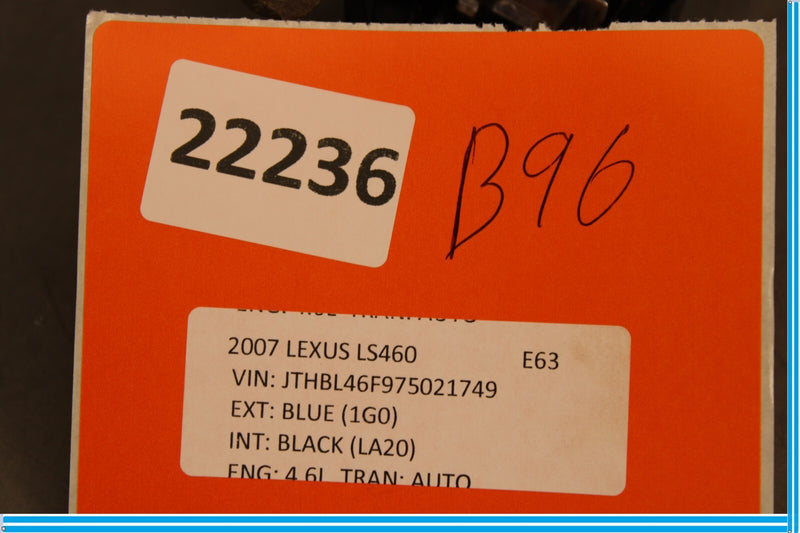 Load image into Gallery viewer, 07-12 Lexus LS460 Rear Left Driver Side Exterior Door Handle Chrome Oem