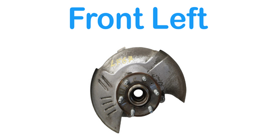 18-24 Buick Enclave Avenir Front Left Side Suspension Spindle Knuckle W/ Hub Oem