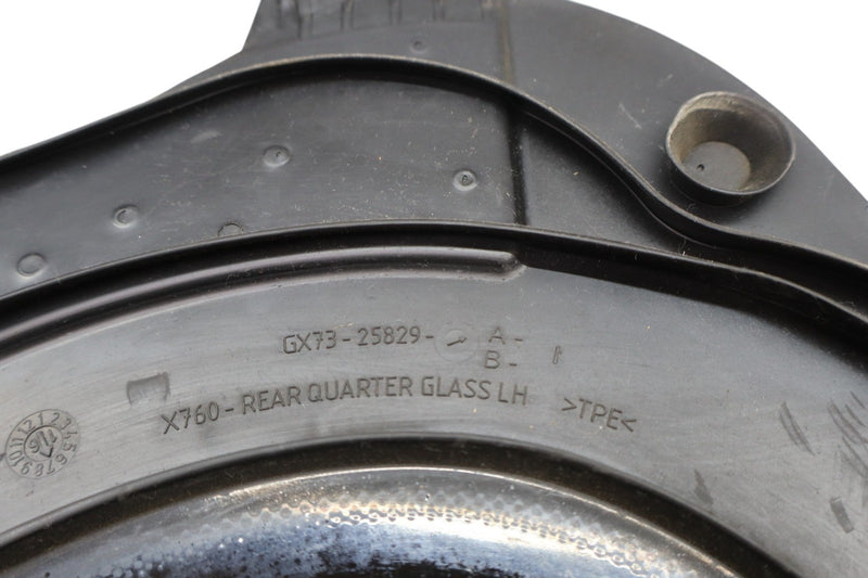Load image into Gallery viewer, 17-20 Jaguar XE X260 Rear Left Side Quarter Door Window Glass GX7325829A Oem