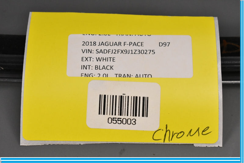 Load image into Gallery viewer, 18-20 Jaguar E-Pace Rear Left Door Window Molding Strip Trim Oem