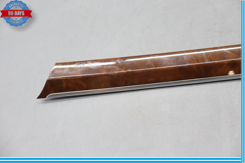 Load image into Gallery viewer, 07-15 Audi Q7 Rear Left Driver Side Door Panel Trim Cover Wood Grain Oem