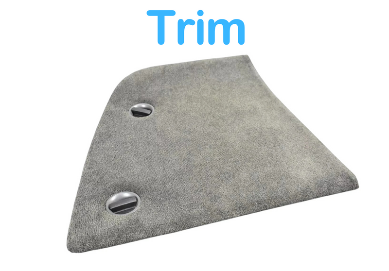 Load image into Gallery viewer, 03-10 Bentley Continental GT Coupe Rear Right Trunk Quarter Trim Cover Panel OEM