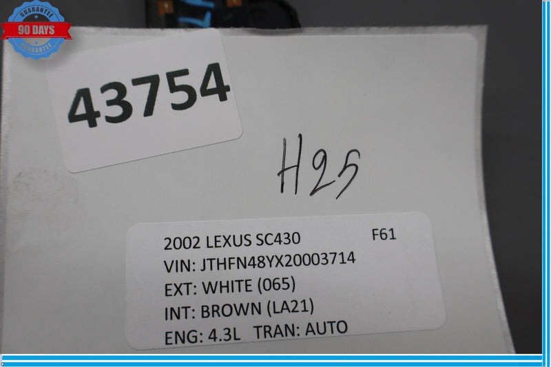 Load image into Gallery viewer, 01-06 Lexus LS430 XF30 Front Left Driver Side Seat Lumbar Control Switch Oem