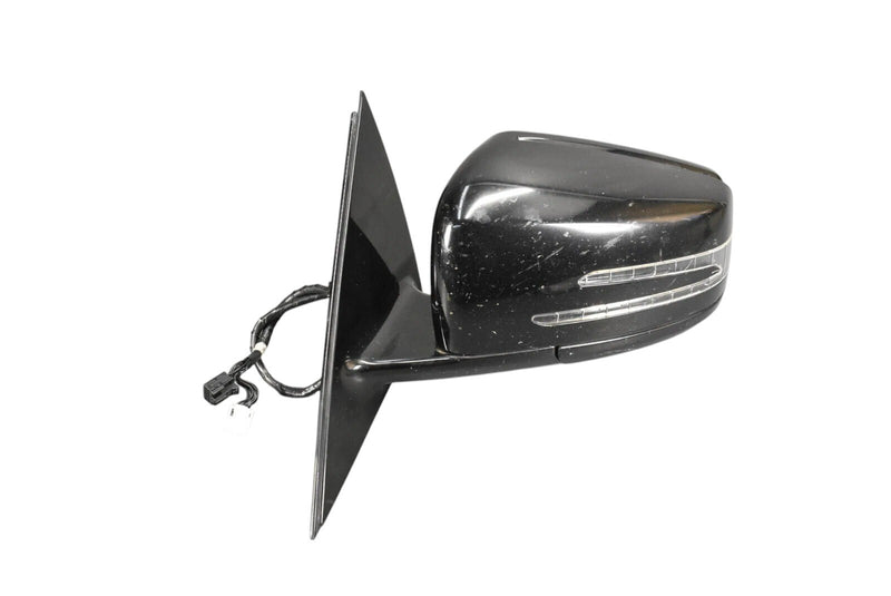 Load image into Gallery viewer, 10-13 Mercedes S550 W221 Front Left Driver Side Door Mirror Side View Black Oem