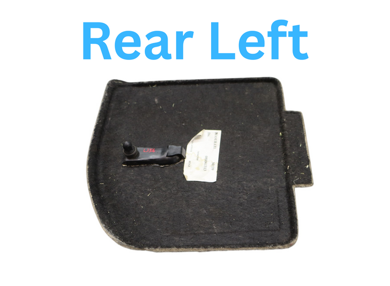 Load image into Gallery viewer, 03-13 Maserati Quattroporte M139 Rear Left Trunk Storage Compartment Cover Oem