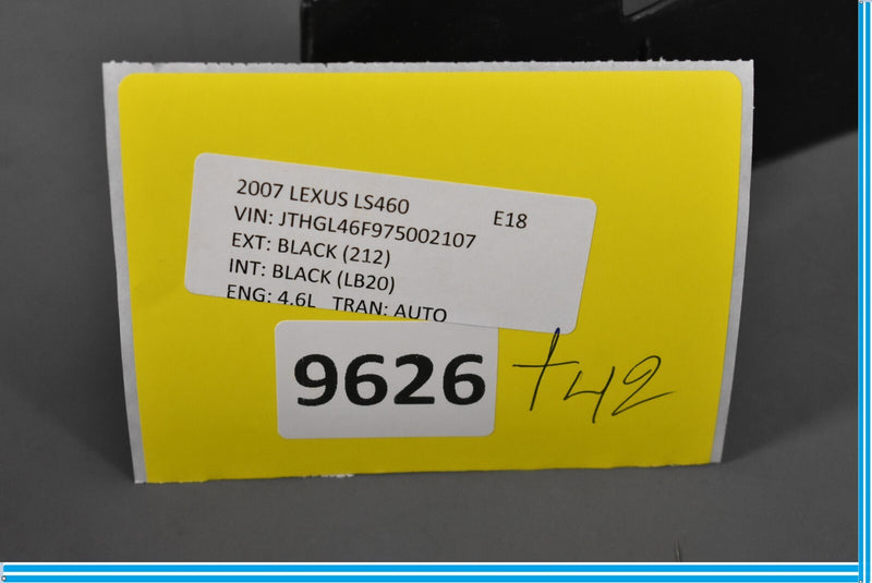 Load image into Gallery viewer, 07-12 Lexus LS460 Rear Center Console Armrest Armrest Trim Black Oem