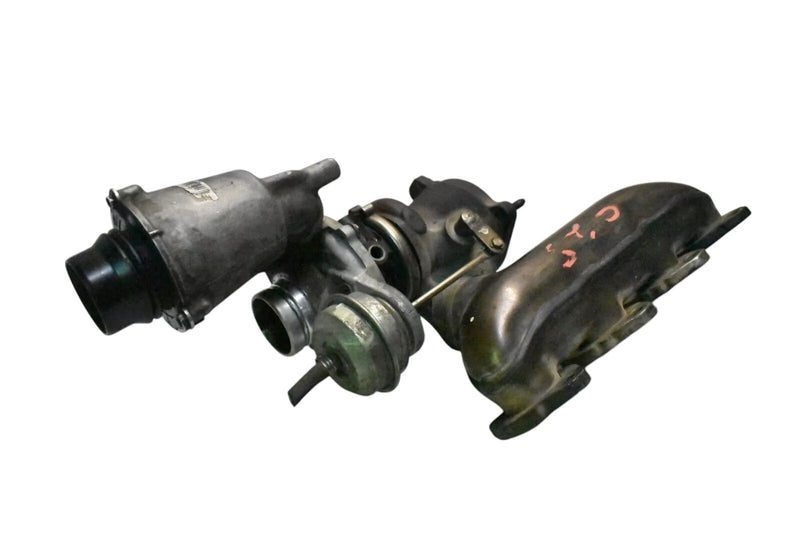 Load image into Gallery viewer, 12-15 MERCEDES W204 C250 SLK250 Engine Motor Turbocharger Exhaust Manifold Oem