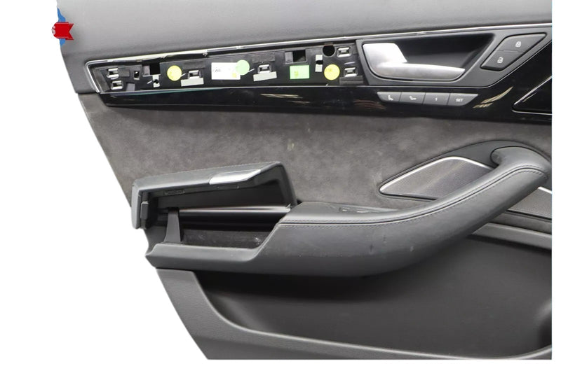 Load image into Gallery viewer, 11-18 Audi A8 A8L Quattro Rear Left Driver Side Interior Door Panel Trim Oem