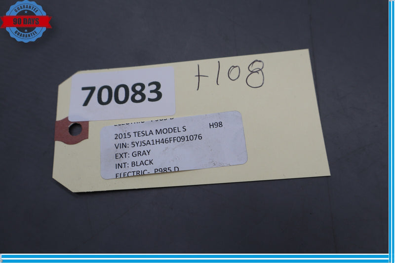 Load image into Gallery viewer, 12-20 Tesla Model S Rear Left Side Trunk Liftgate Panel Side Trim Cover Oem