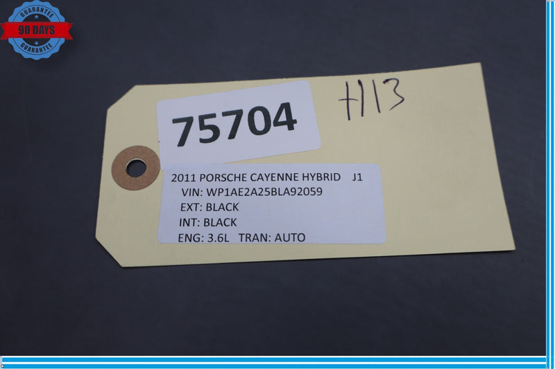 Load image into Gallery viewer, 11-18 Porsche Cayenne 958 Turbo Rear Left Side Upper Trim Panel 7P5867587 Oem