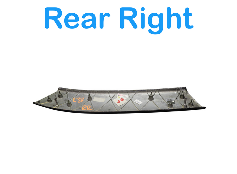 Load image into Gallery viewer, 03-13 Maserati Quattroporte M139 Rear Right Side Door Panel Trim Panel Oem