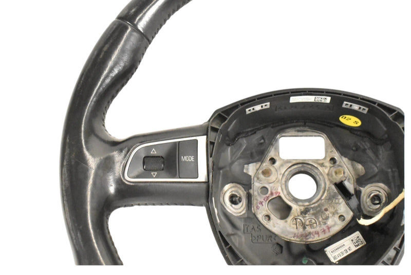 Load image into Gallery viewer, 08-10 Audi A8 3 Spoke Steering Wheel Leather w/Switches 4E0419091DB OEM