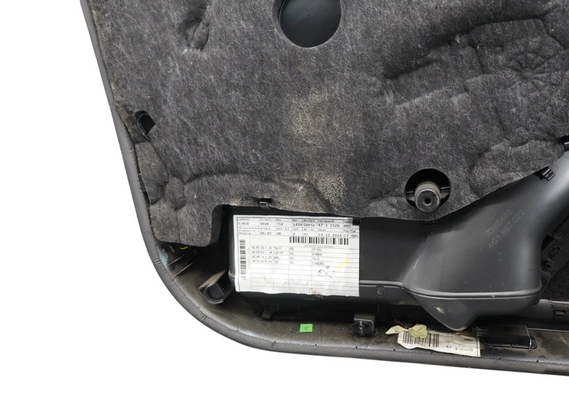 Load image into Gallery viewer, 12-18 Audi A6 Quattro Front Right Passenger Side Interior Door Panel Black Oem