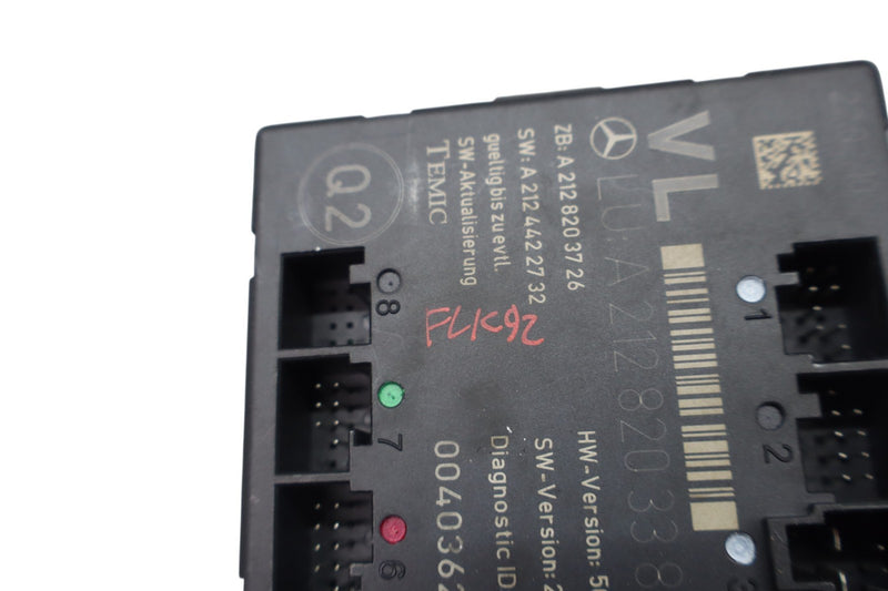 Load image into Gallery viewer, 08-18 Mercedes W212 E350 C300 Front Left Side Door Control Module Unit ECU Oem