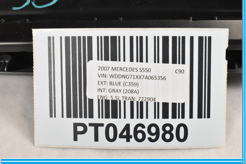 Load image into Gallery viewer, 07-09 Mercedes W221 S550 Front Right / Left Lower Seat Compartment Trim Gray