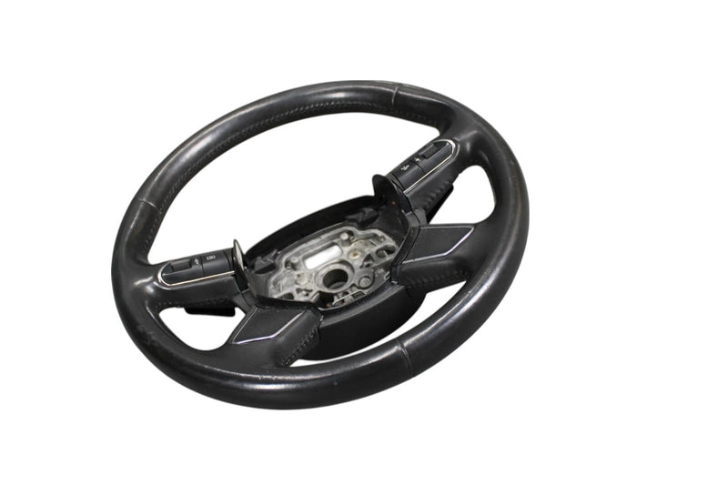 Load image into Gallery viewer, 11-17 Audi A8 Quattro Steering Wheel Leather Black W/ Switches 4H0419091 OEM