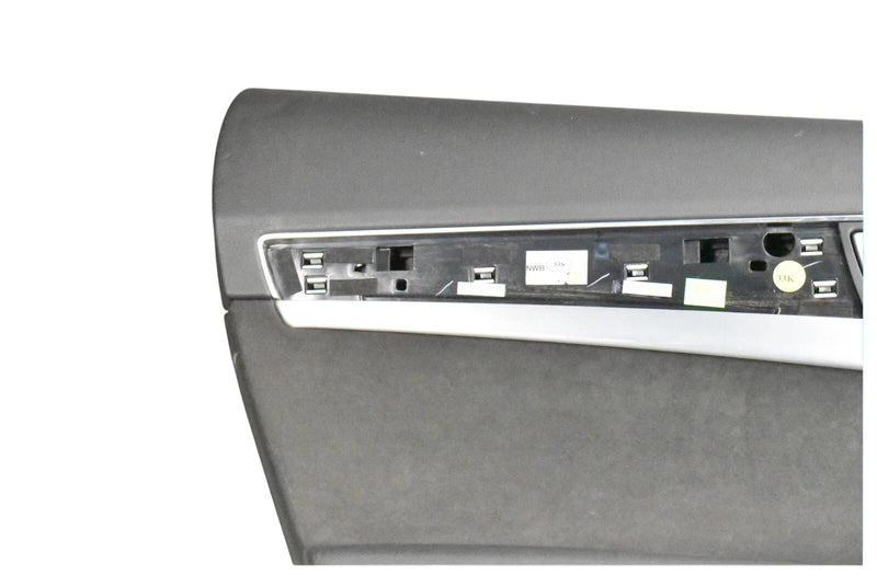 Load image into Gallery viewer, 11-17 Audi A8 A8 Quattro Rear Left Side Interior Door Trim Panel Black OEM