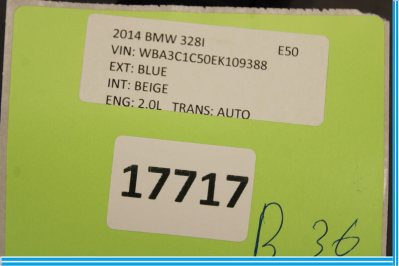 Load image into Gallery viewer, 12-18 BMW 320i 328i F30 Keyless Entry Radio Audio Remote Control Module Oem