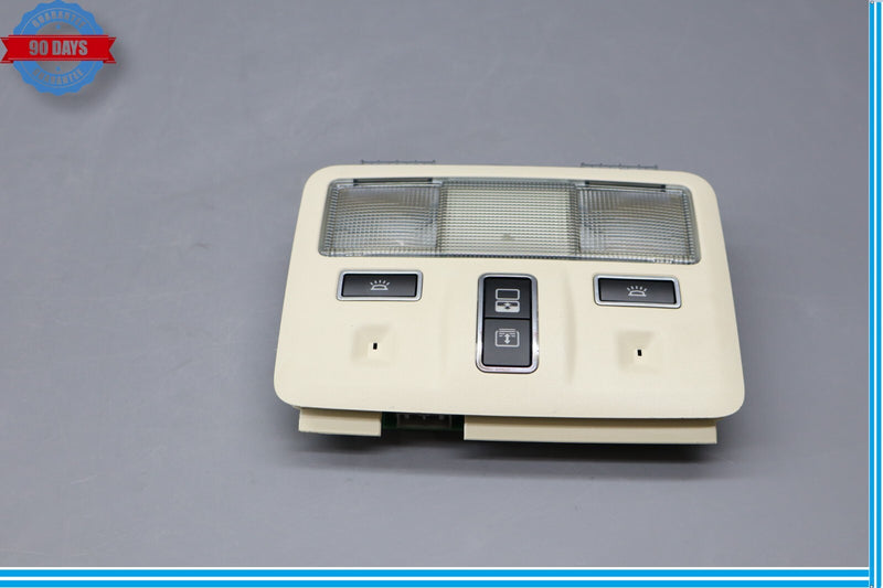 Load image into Gallery viewer, 10-18 Jaguar XJ XJL Rear Dome Light Overhead Console Sunroof Shade Switch Oem