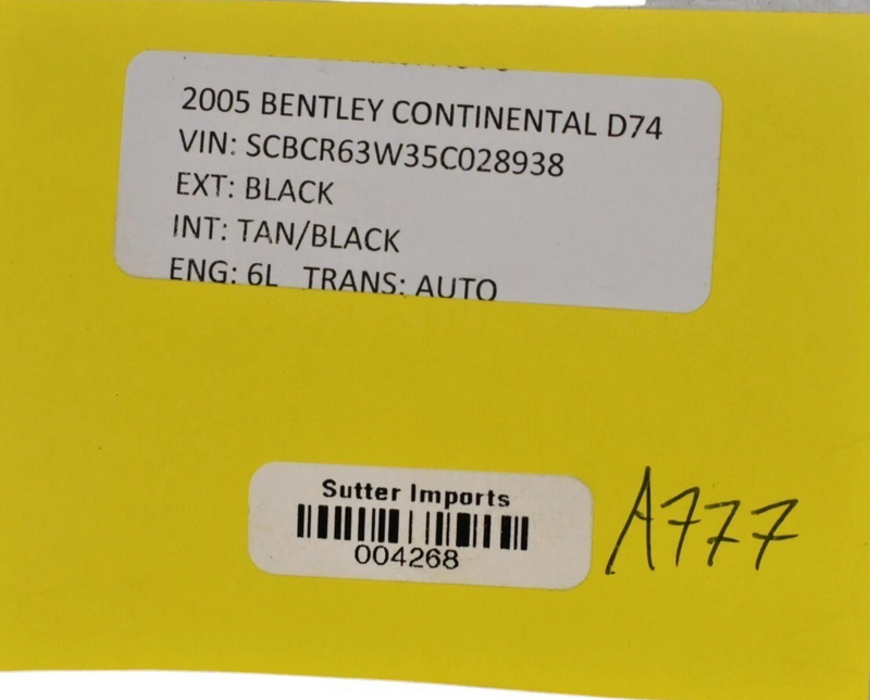 Load image into Gallery viewer, 03-13 Bentley Continental Global Close Switch Button 3W1962139 Oem