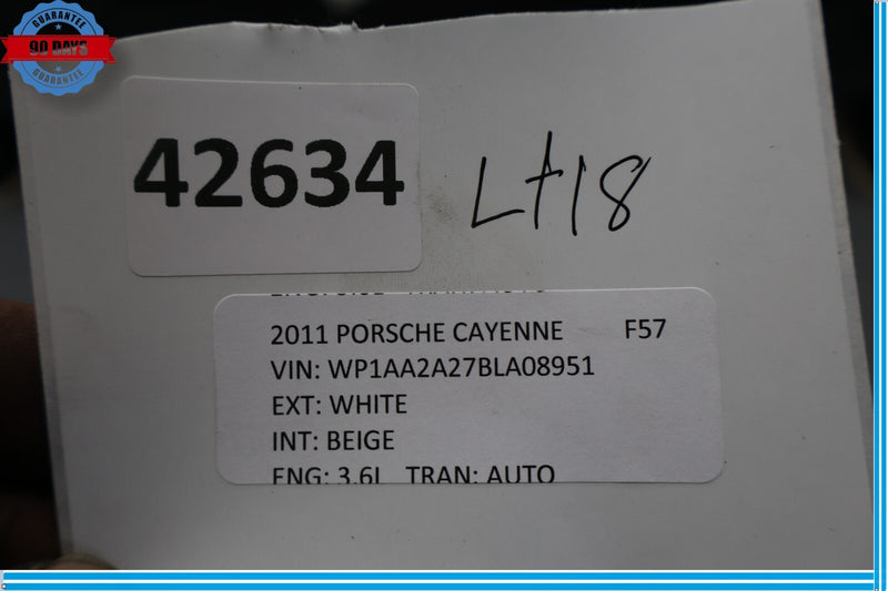 Load image into Gallery viewer, 11-18 Porsche Cayenne 958 Rear Tailgate Liftgate Back Door Lower Trim Oem