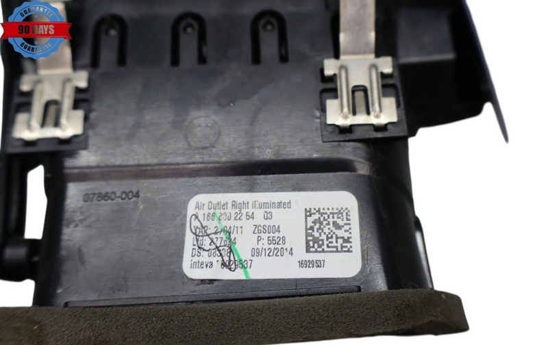 Load image into Gallery viewer, 12-16 Mercedes GL450 SLK350 Right Side Dash AC A/C Air Vent Grill 1668302254 Oem