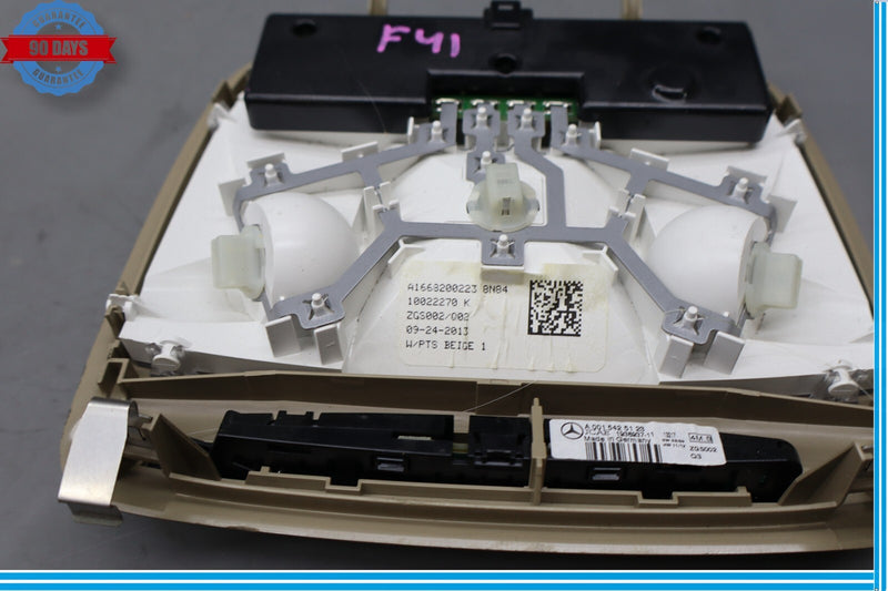 Load image into Gallery viewer, 13-19 Mercedes X166 GL450 GL550 Rear Overhead Dome Light Lamp Parking Sensor Oem