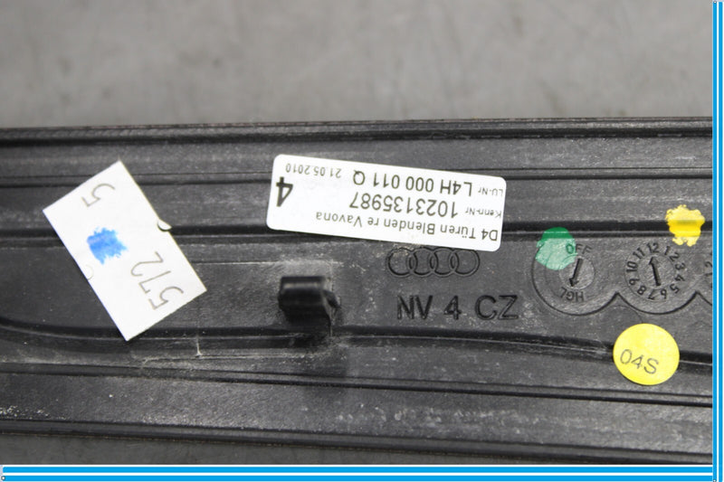 Load image into Gallery viewer, 11-18 Audi A8 Quattro Rear Right Passenger Side Door Panel Trim Oem