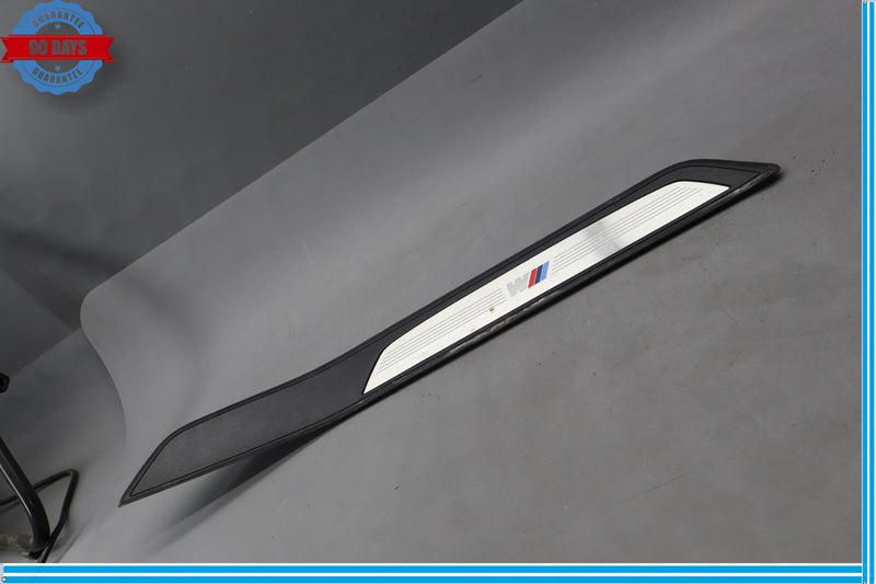Load image into Gallery viewer, 09-15 BMW 750i 750Li Rear Left Driver Side Door Sill Scuff Plate Trim Oem