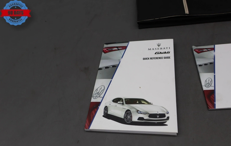 Load image into Gallery viewer, 14-17 Maserati Ghibli Owner Owner's Operator User Manual Guide Set Oem