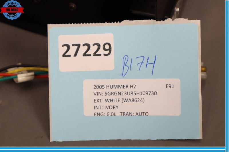 Load image into Gallery viewer, 03-07 Hummer H2 Dash Panel Right Communication Control Module Unit Oem
