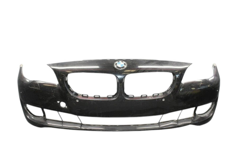 Load image into Gallery viewer, 11-13 BMW 528i 535i 550i xDrive Front Bumper Cover Panel Assembly Black OEM
