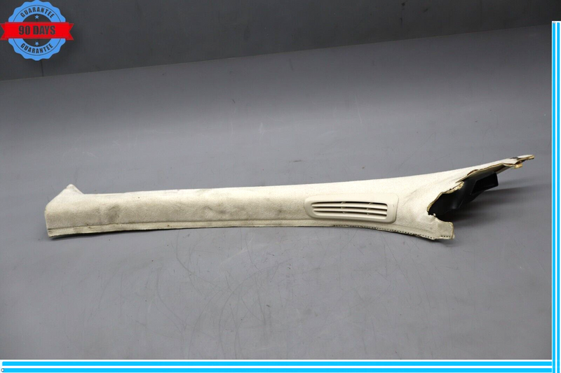 Load image into Gallery viewer, 10-19 Jaguar XJL XJ X351 Front Left Driver A Pillar Trim Panel Suede Beige Oem