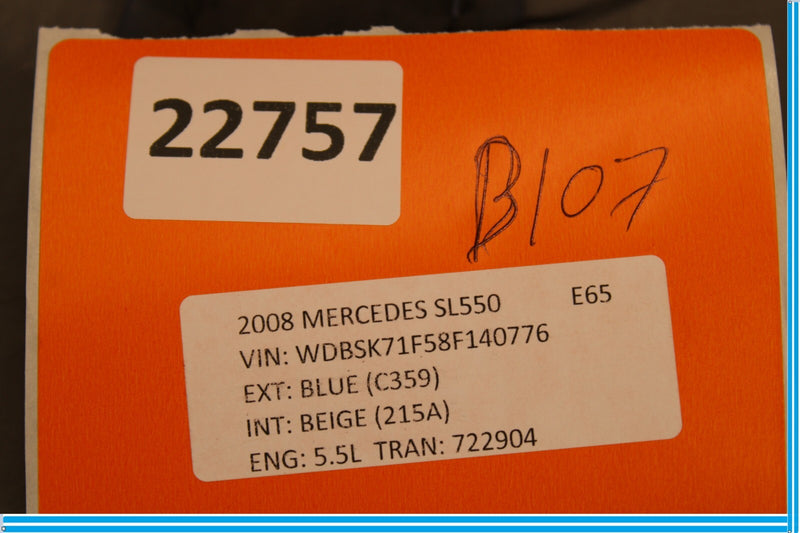Load image into Gallery viewer, 08-11 Mercedes C300 C250 W204 Rear Left Driver Bumper Tow Hook Cover Oem
